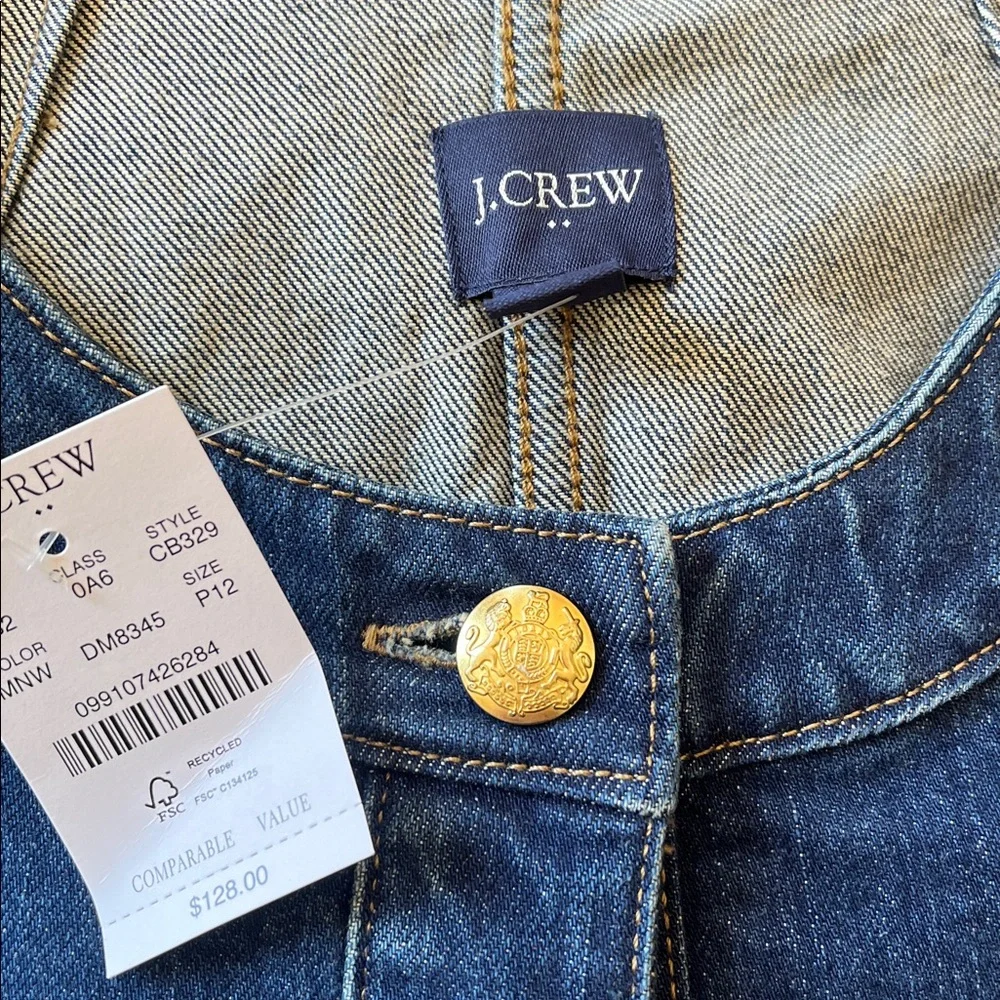 Lady Jacket in Dark Blue Denim - Picture 2 of 4